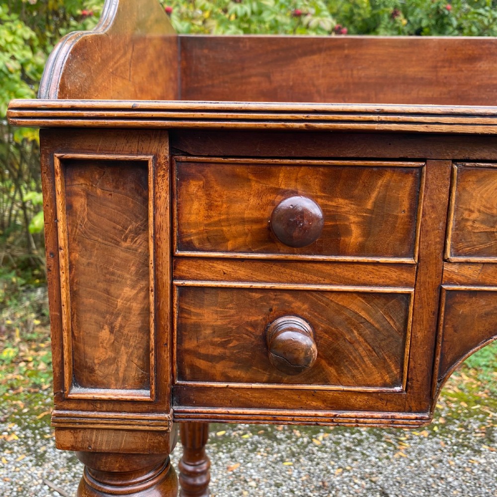Regency Mahogany Desk/Writing Table View VIII