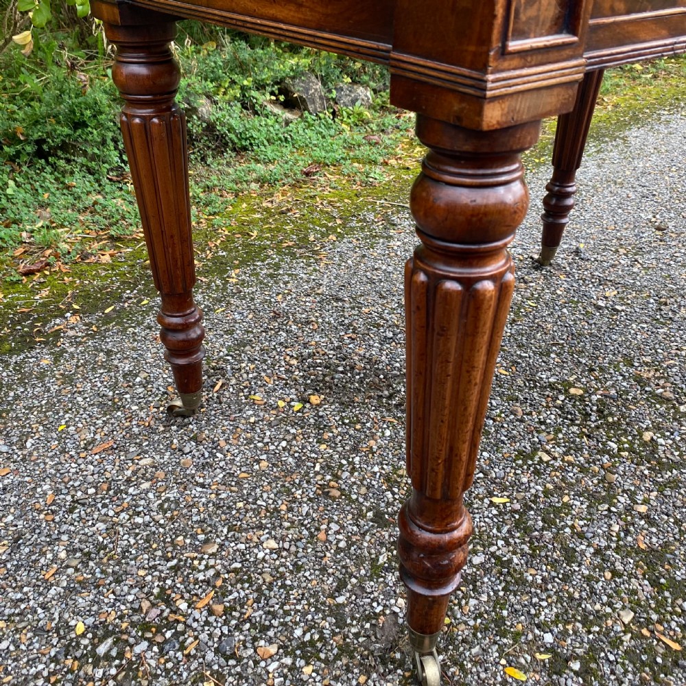 Regency Mahogany Desk/Writing Table View IX
