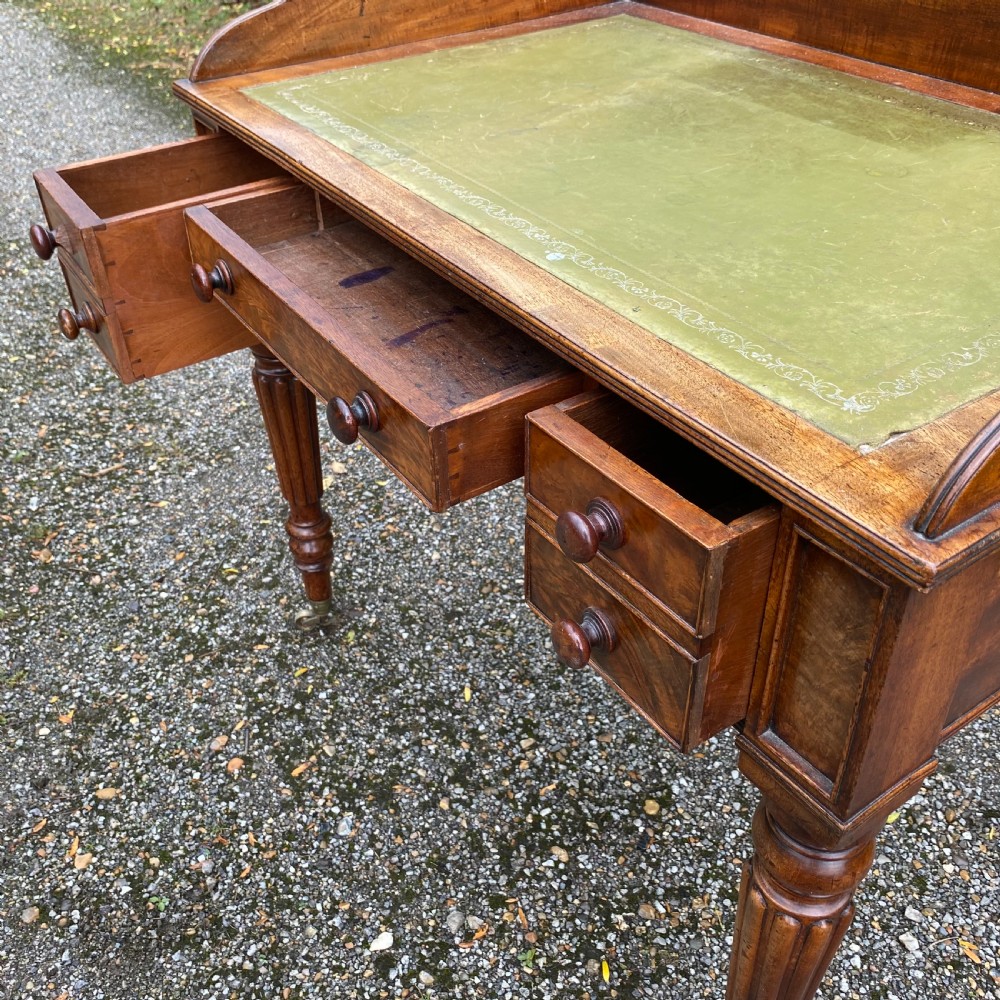 Regency Mahogany Desk/Writing Table View X