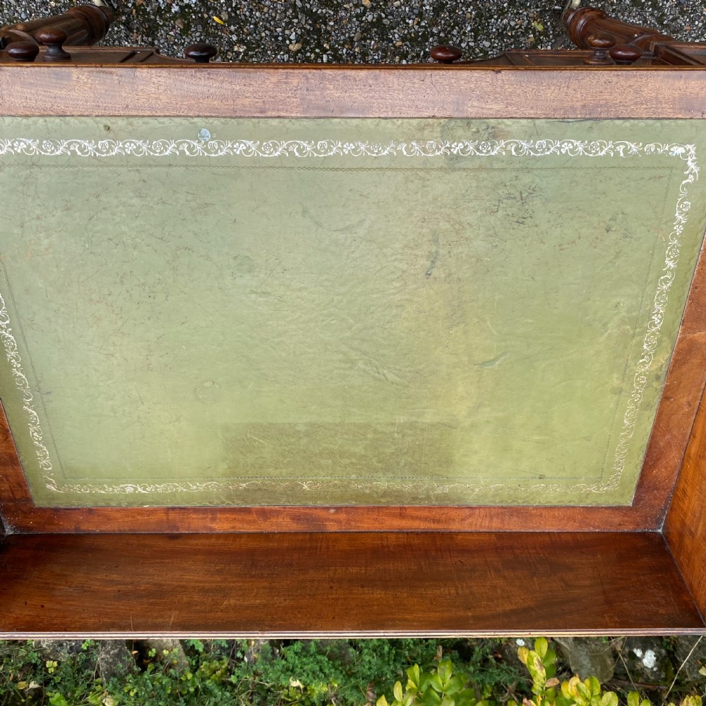 Regency Mahogany Desk/Writing Table View XI