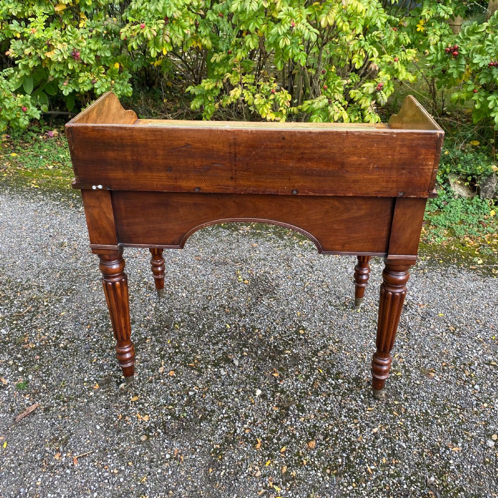 Regency Mahogany Desk/Writing Table View XII