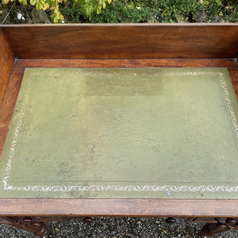 Regency Mahogany Desk/Writing Table View XIV