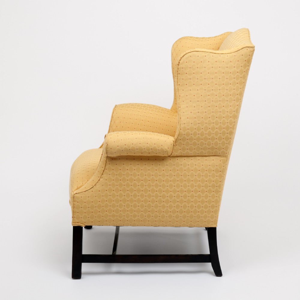 George III period wing armchair View III
