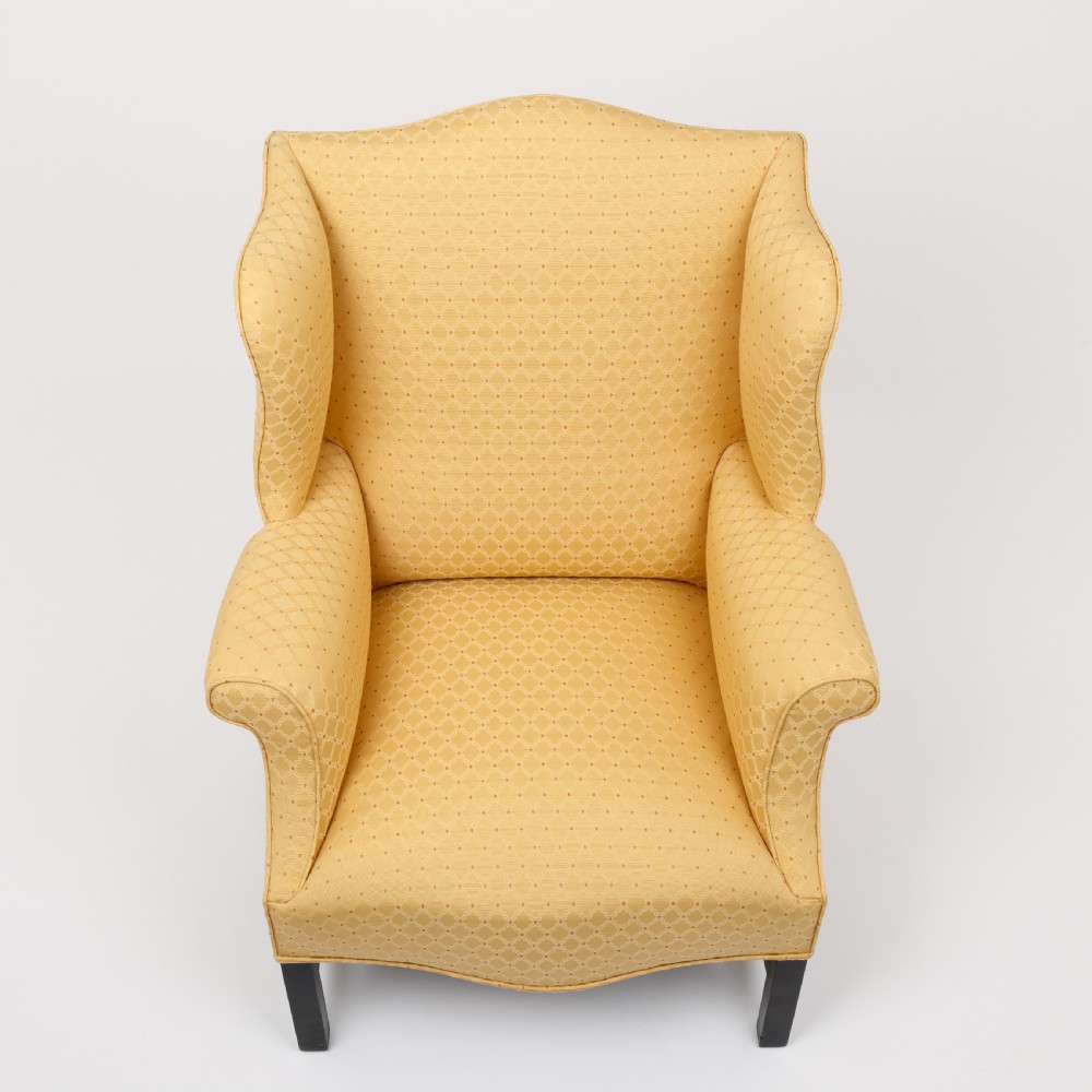 George III period wing armchair View V