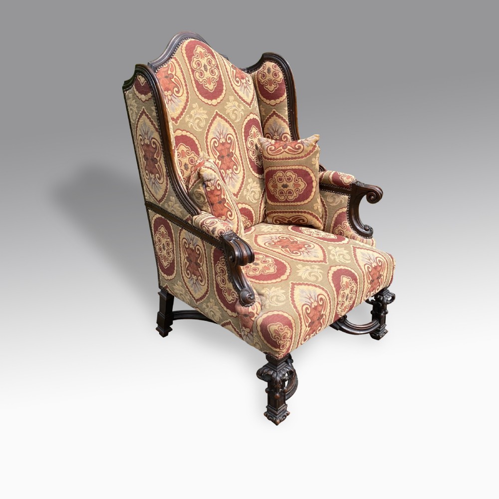 Carolean Style Armchair