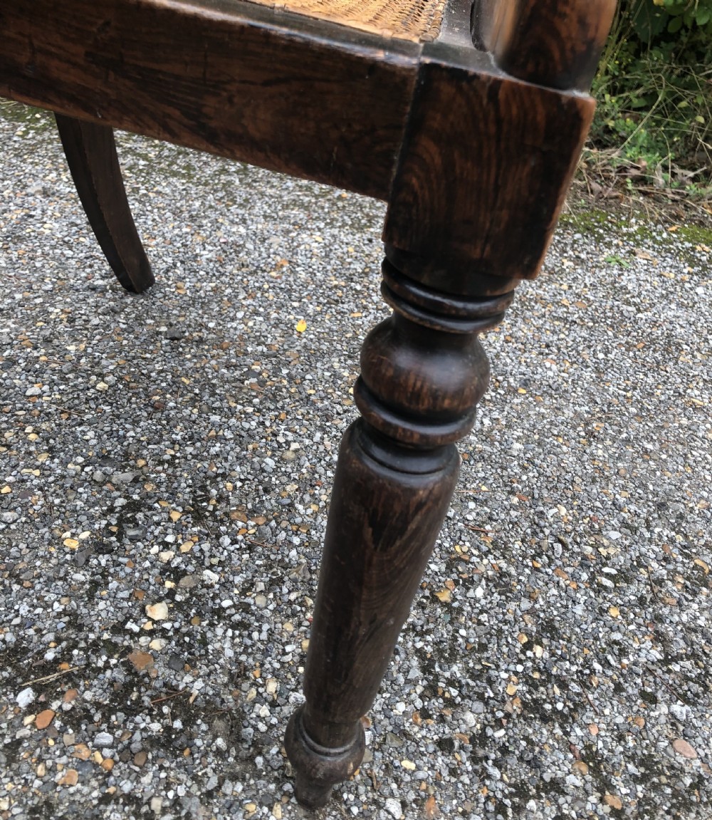 Set of eight Regency Faux Rosewood Dining Chairs View X