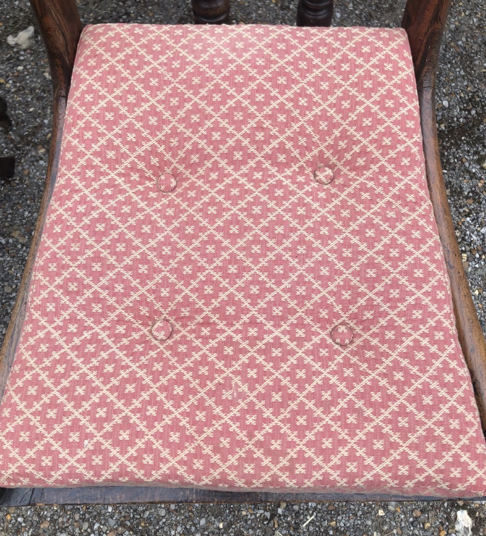 Set of eight Regency Faux Rosewood Dining Chairs View XIII