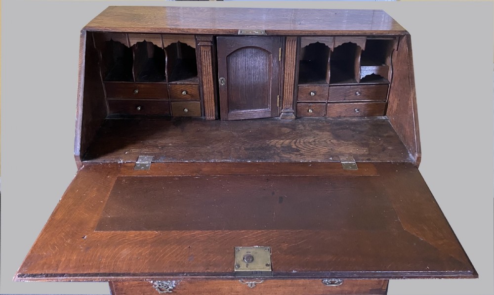Georgian Oak Bureau View IV