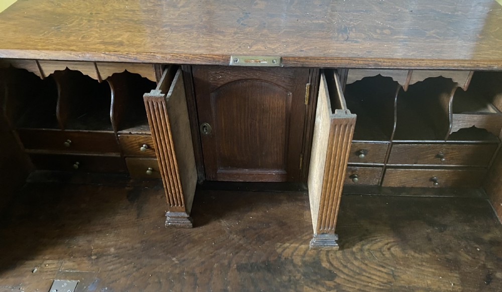 Georgian Oak Bureau View VI