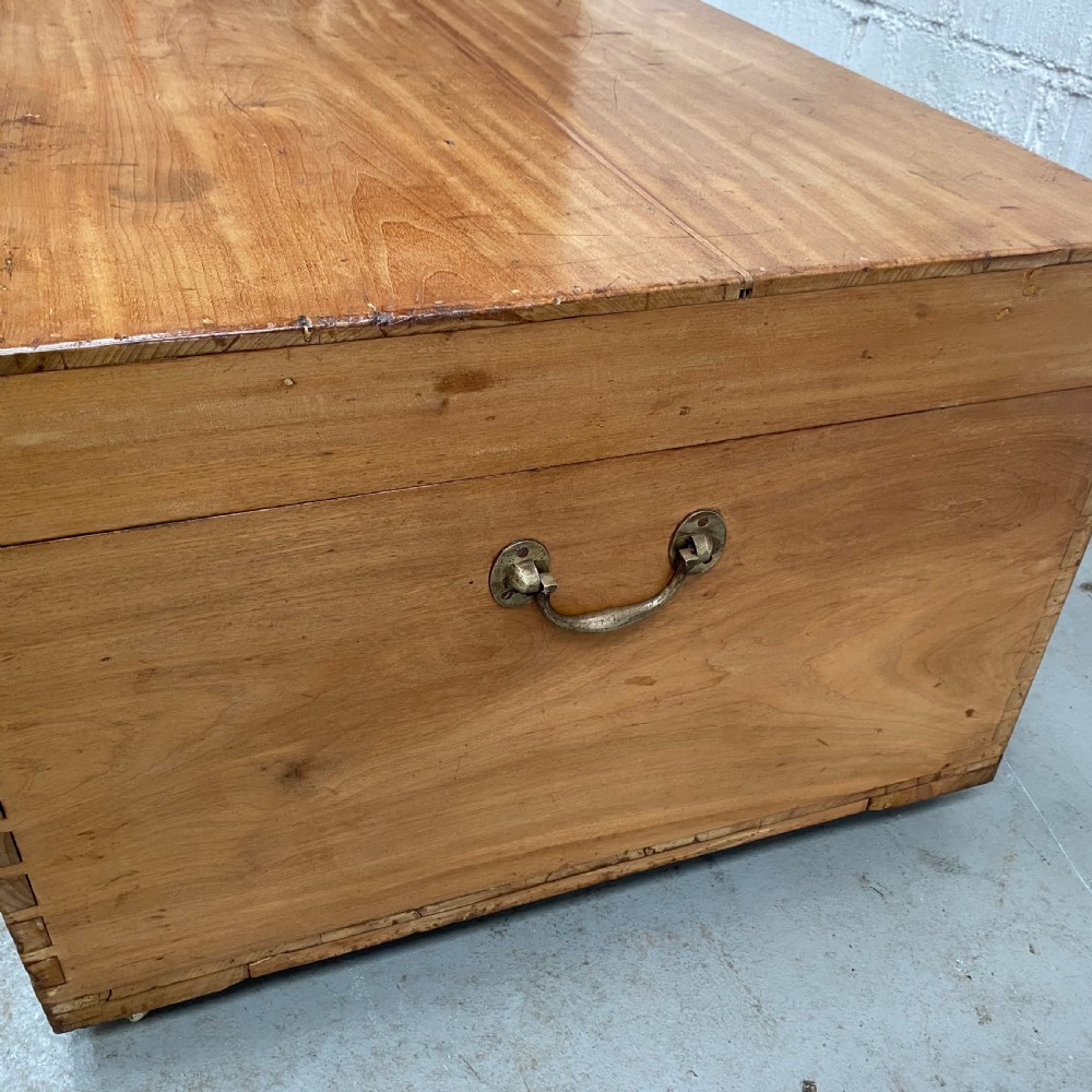 Large/Oversized Camphor MilitaryCampaign Trunk/Chest/Box View VII
