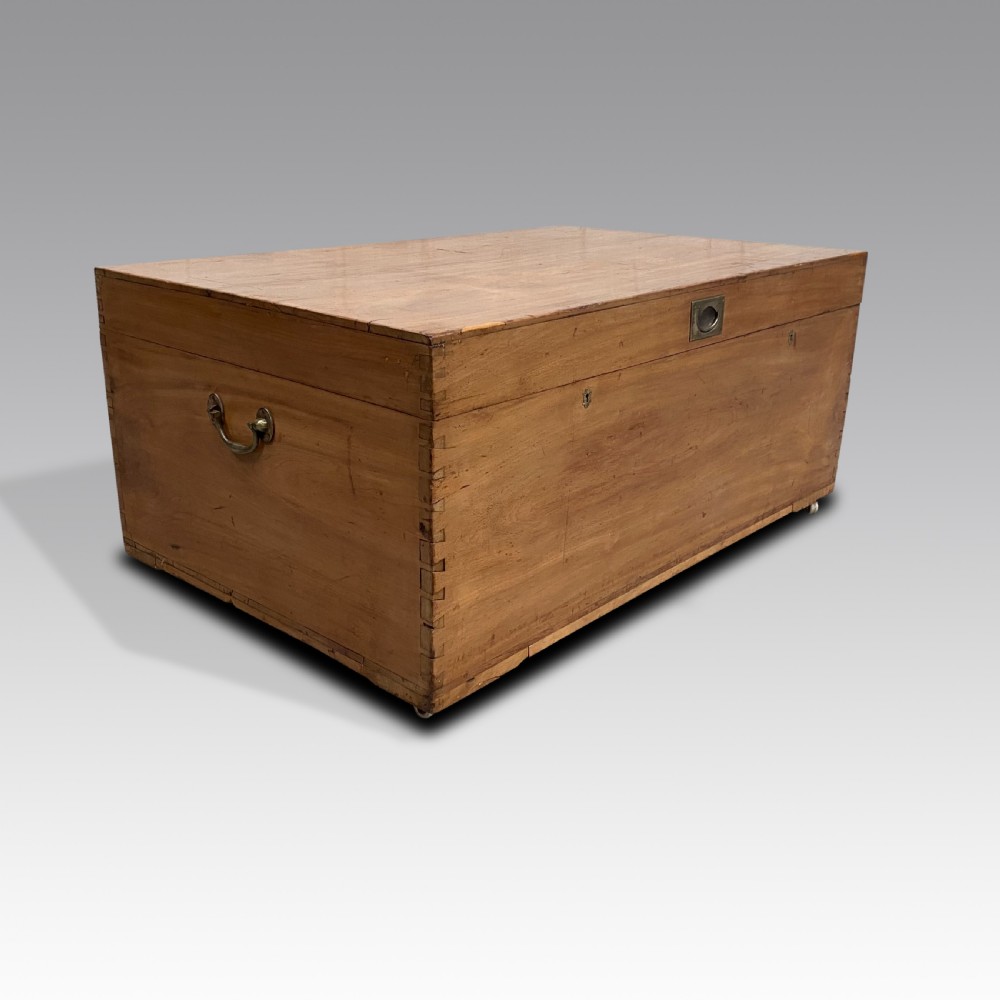 Large/Oversized Camphor MilitaryCampaign Trunk/Chest/Box View XI