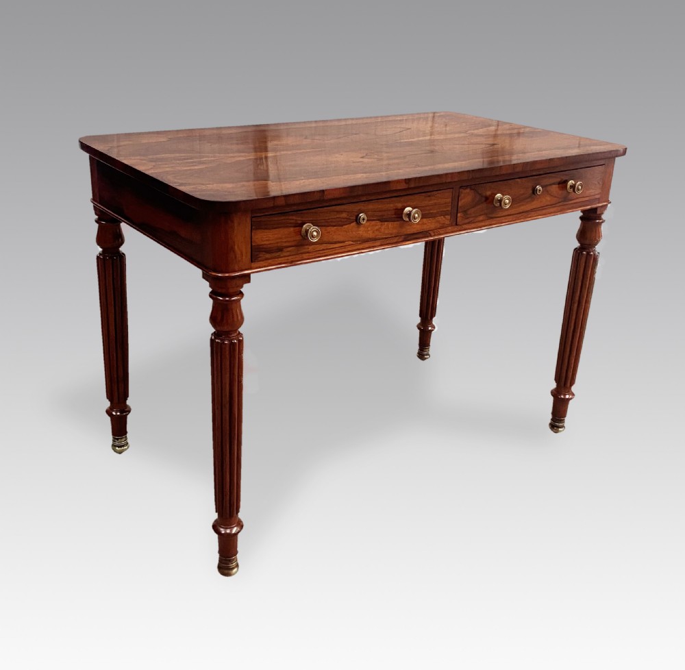 Regency rosewood Library Table attributed to Gilows