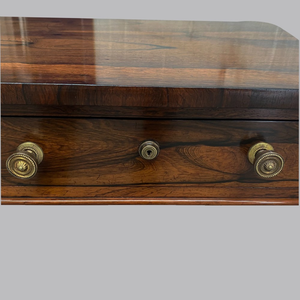 Regency rosewood Library Table attributed to Gilows View VII