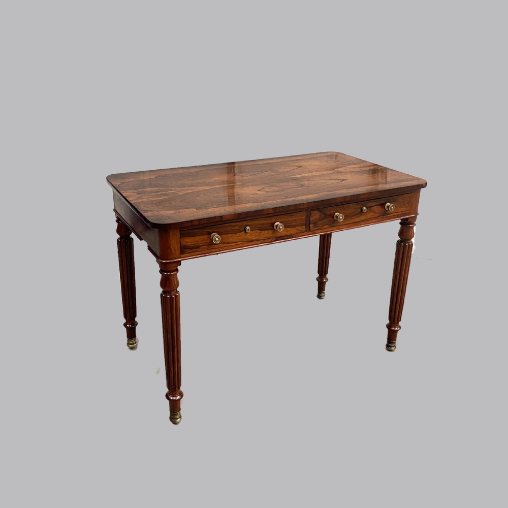 Regency rosewood Library Table attributed to Gilows View IX