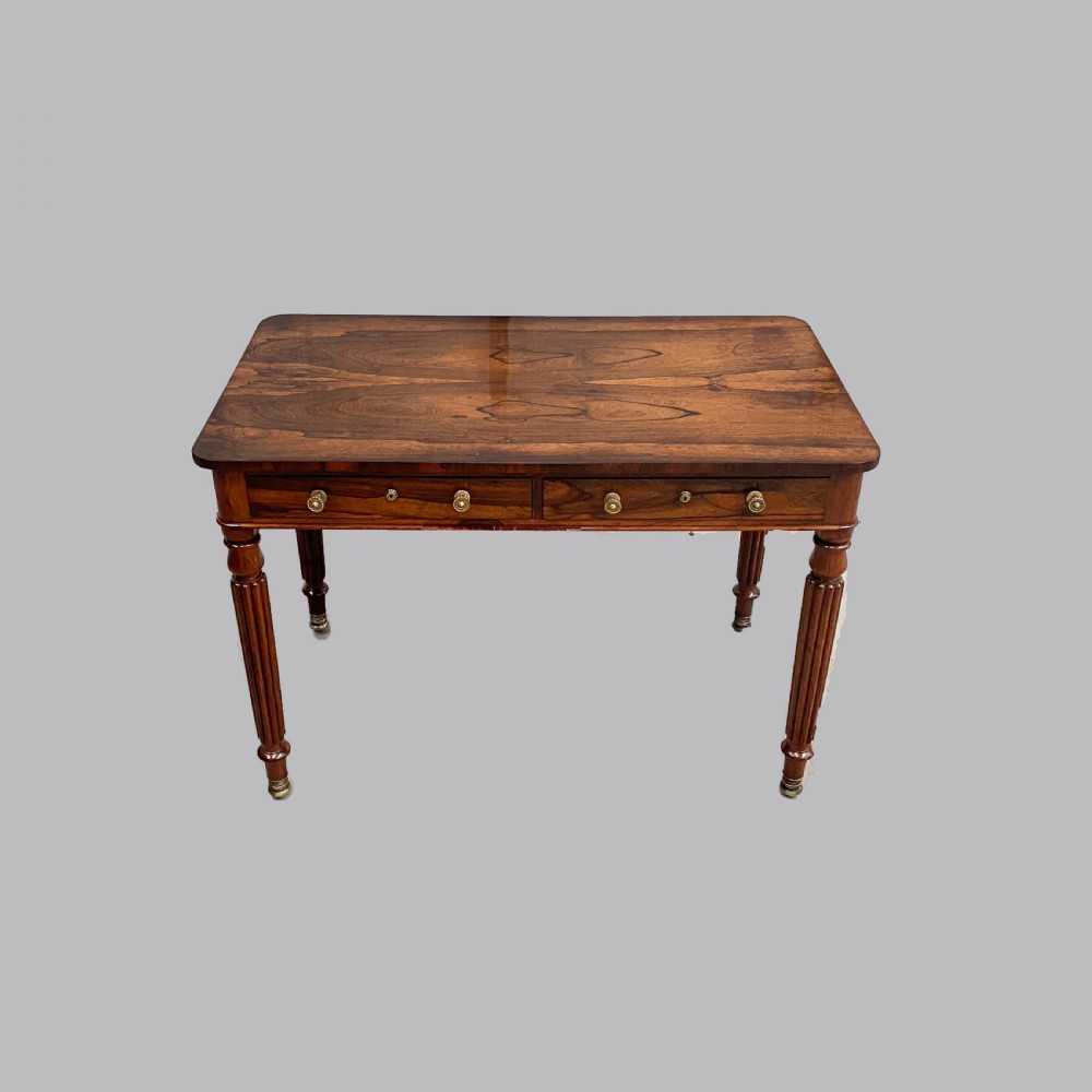 Regency rosewood Library Table attributed to Gilows View X