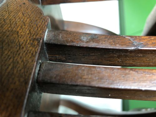PAIR OF EARLY 20TH CENTURY OAK DESK CHAIRS BY SIMPOLES OF MANCHESTER - ADDITIONAL PHOTO 4