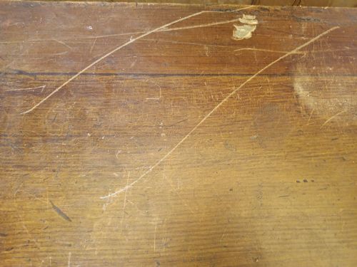 PAINTED PINE MULE CHEST EARLY 19TH CENTURY - ADDITIONAL PHOTO 10