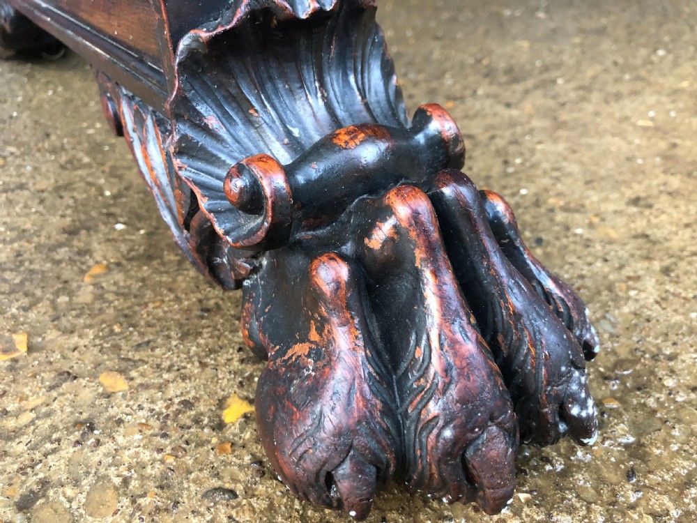 Regency period rosewood sofa table  View III