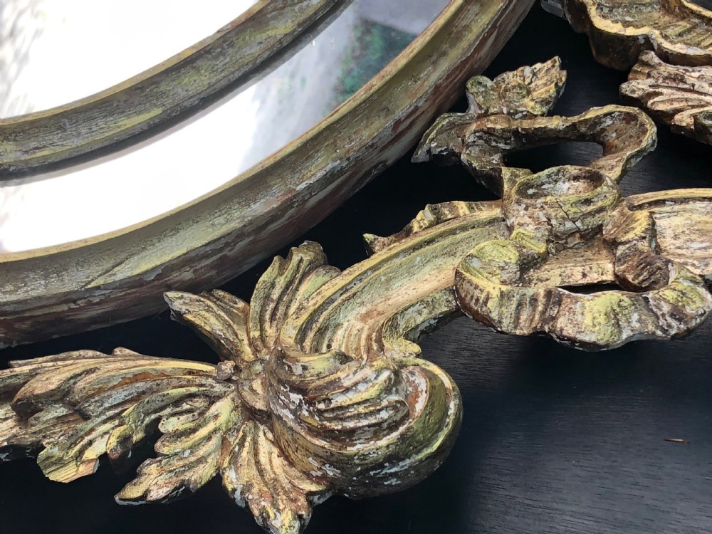 Large Carved Giltwood overmantel mirror  View IV