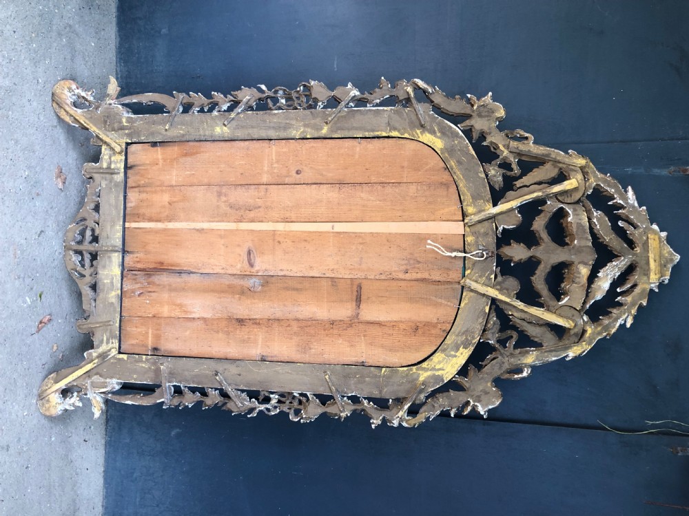 Large Carved Giltwood overmantel mirror  View VII