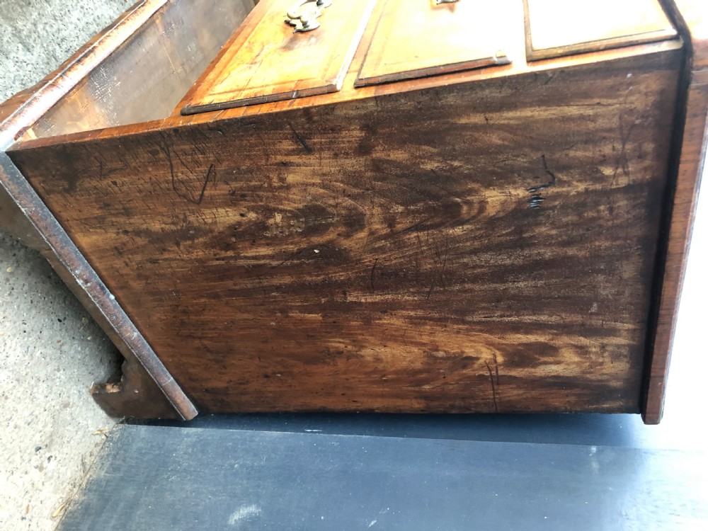 Small George II period walnut chest  View VIII
