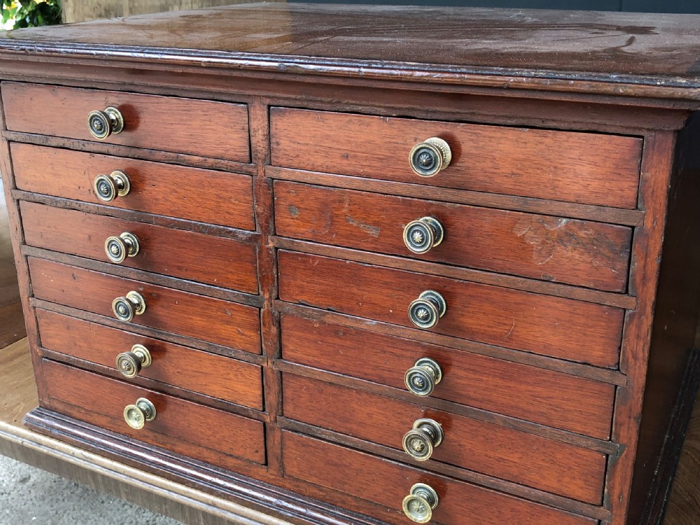 Tabletop collectors or watchmakers chest View III