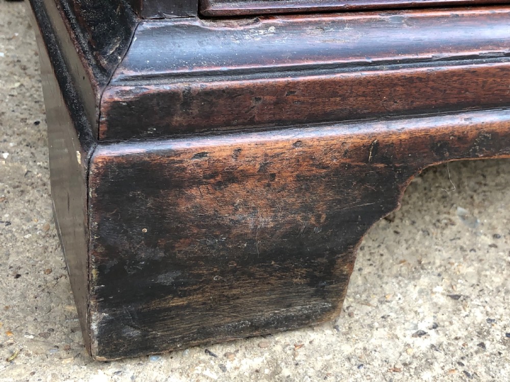 George III period mahogany bachelors chest View IV