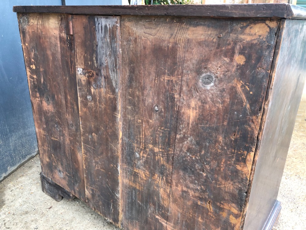 George III period mahogany bachelors chest View VII