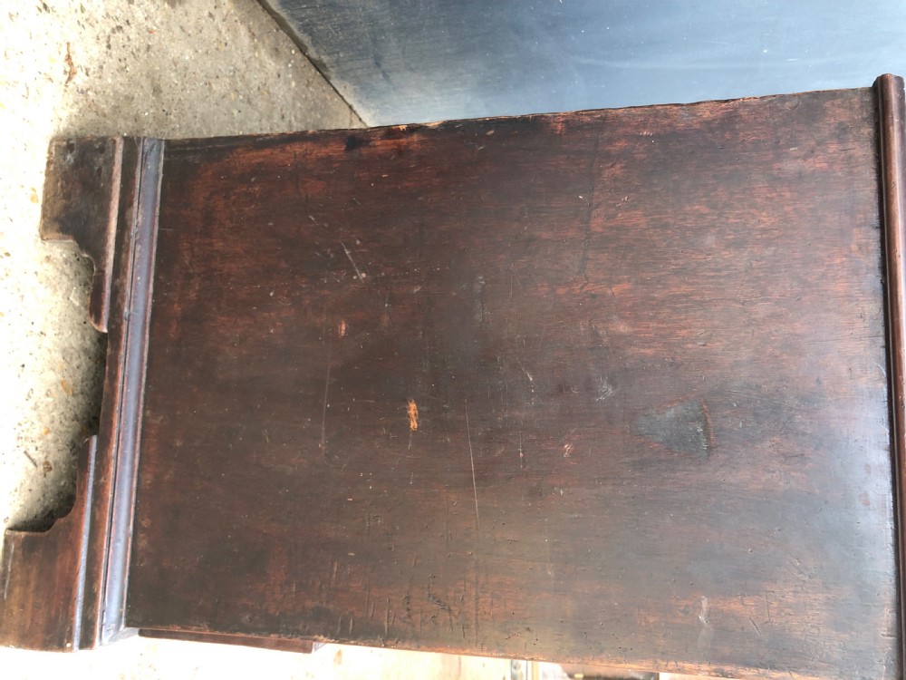 George III period mahogany bachelors chest View VIII