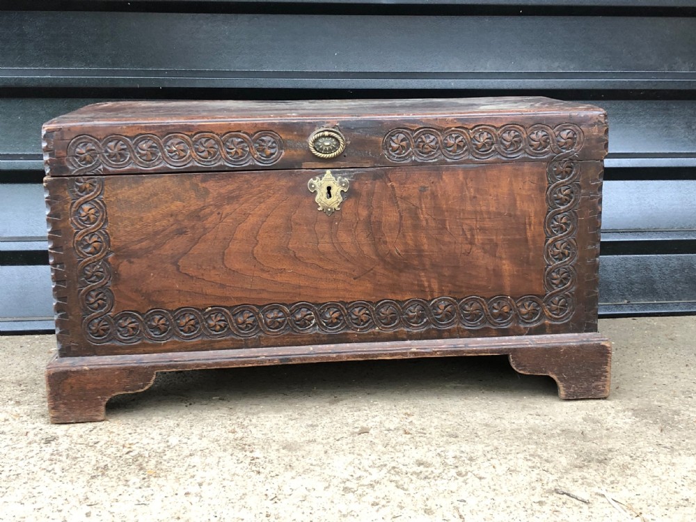 19th century camphorwood trunk