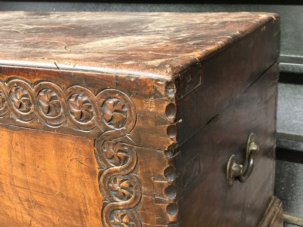 19th century camphorwood trunk View III