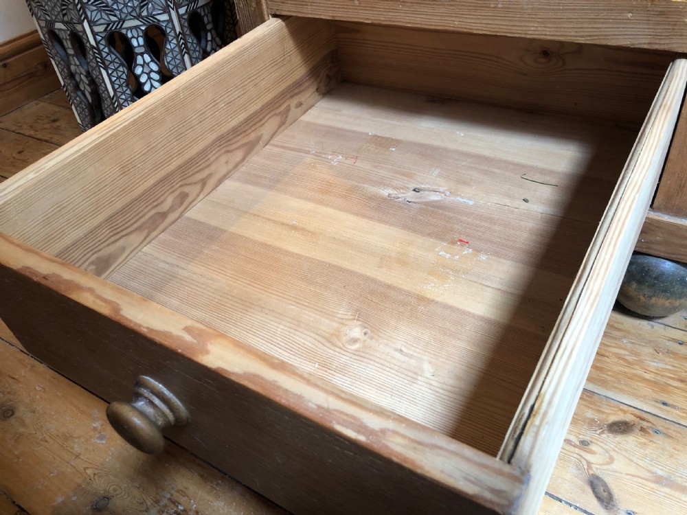 Edwardian pine triple knockdown wardrobe  View VIII