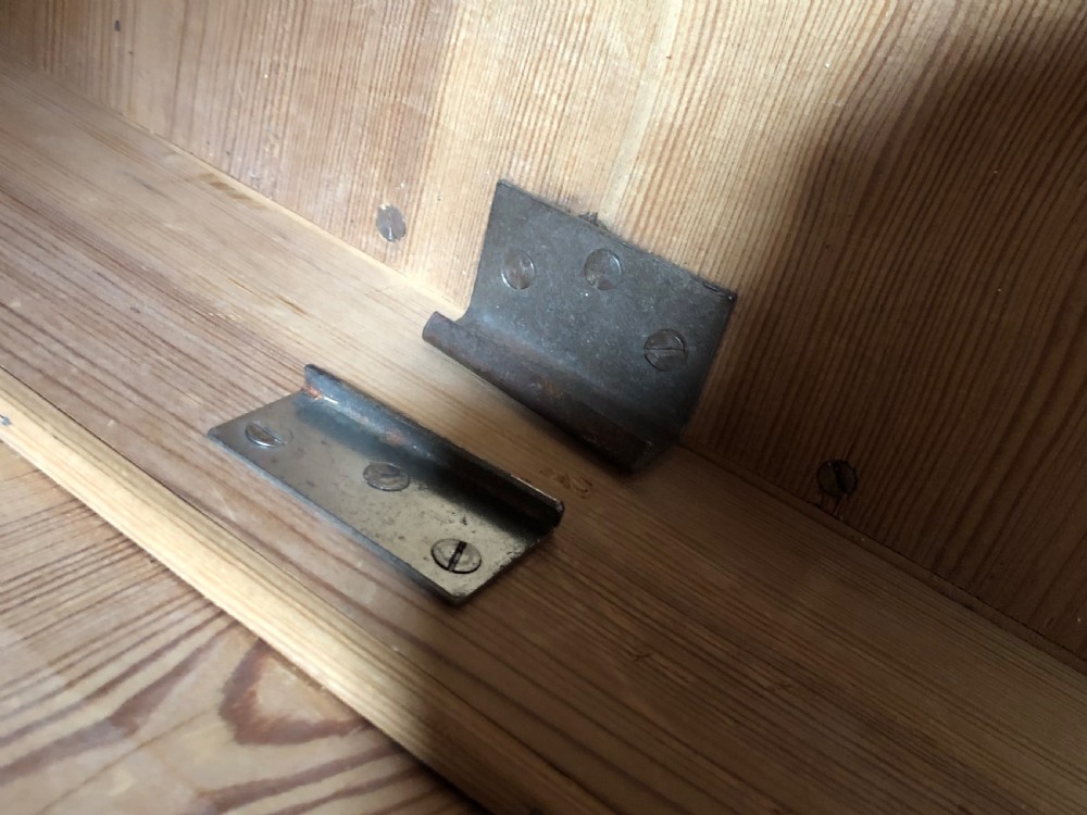 Edwardian pine triple knockdown wardrobe  View XII