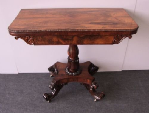 Regency Rosewood Tea Table