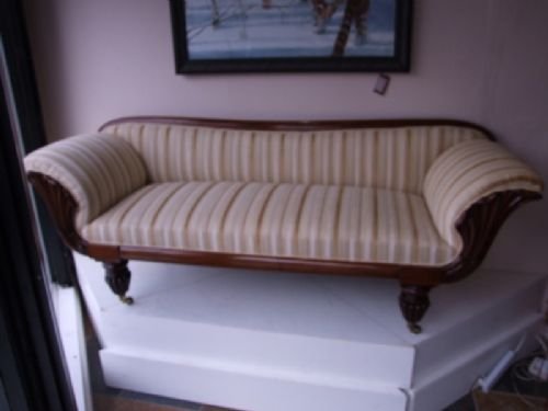 Mahogany Sofa