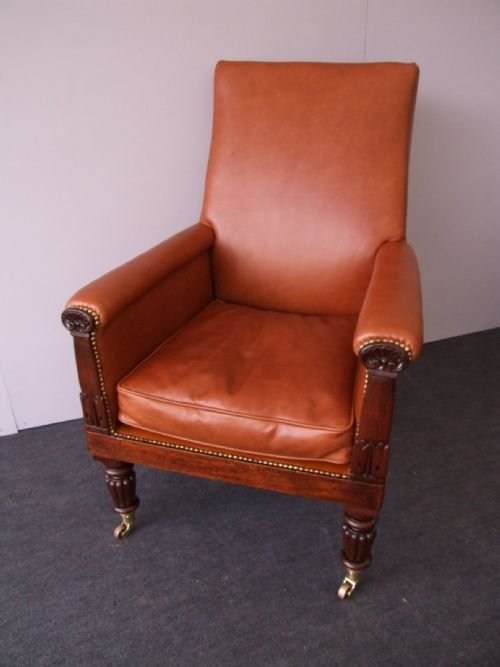 William IV Mahogany Arm Chair