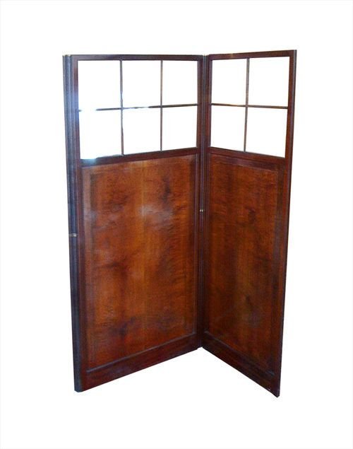 Victorain Majogany 3 Fold Screen