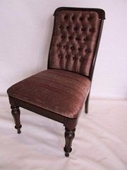 William IV Rosewood Nursing Chair