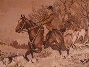 Large Tapestry Depicting a Hunt Scene.
