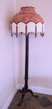 Mahogany Standard Lamp