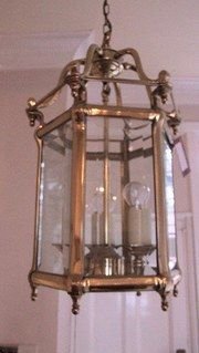 Victorian Brass Light