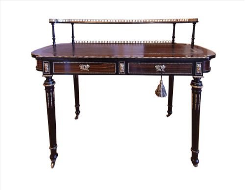 Macassa Ebony Writing Table