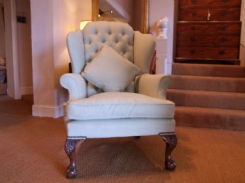 Mahogany Wing Armchair