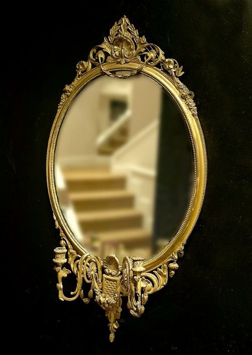 Victorian Gilt Mirror