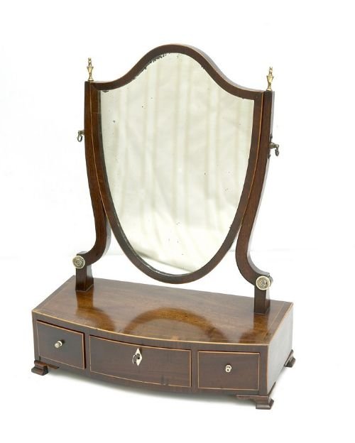 Regency Mahogany Dressing Table Mirror