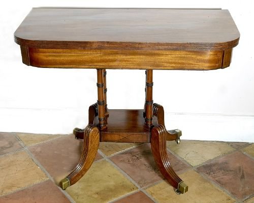 Regency Card Table