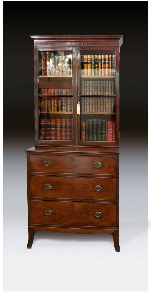Georgian Mahogany Bookcase