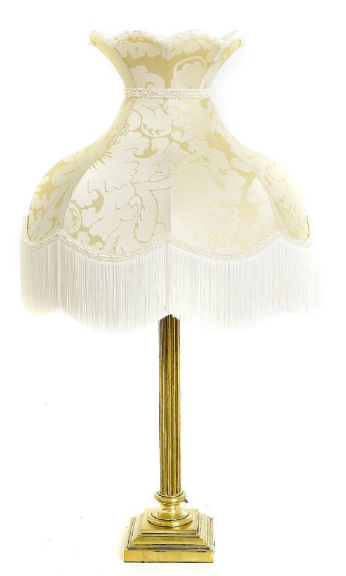 Early 20th Century Brass Table Light