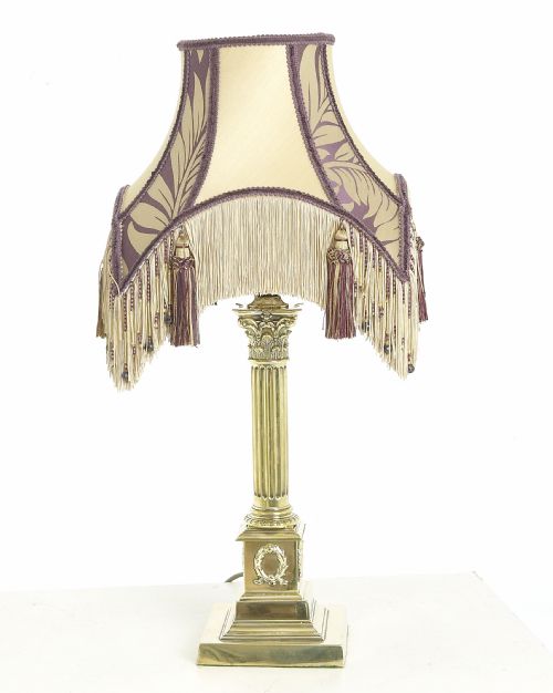 Brass Table Light