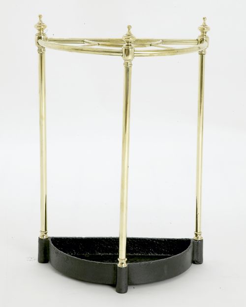 Victorian Brass Cane and Umbrella Stand